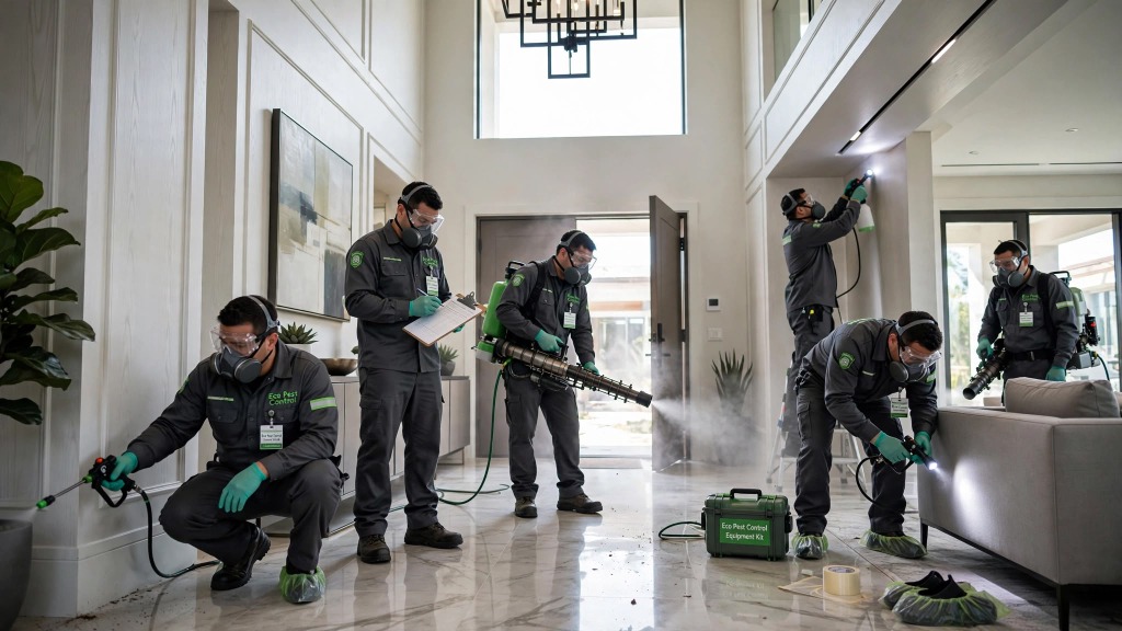 Luxury Villa Indoor Thermal Fogging Treatment